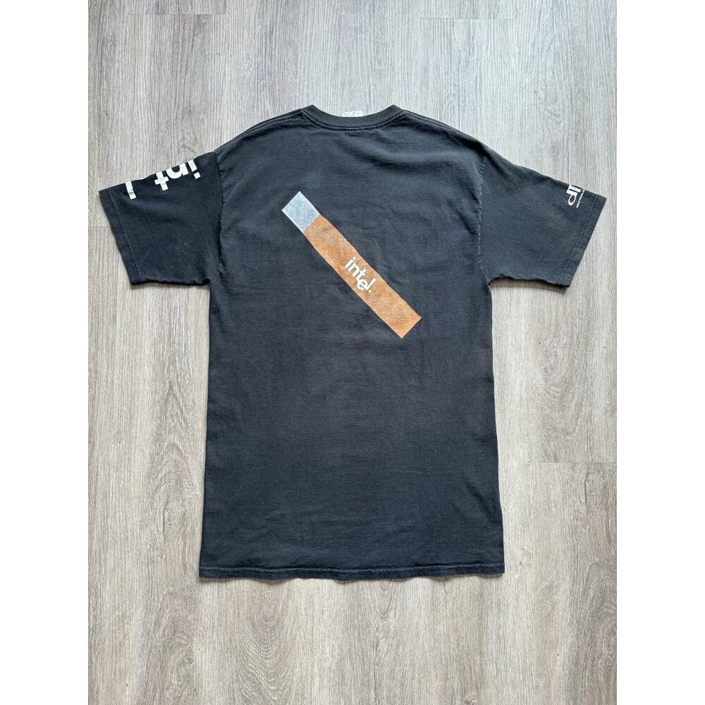 Vintage Intel Computer Seeing Is Believing Software Hardware Promo Rare Black L